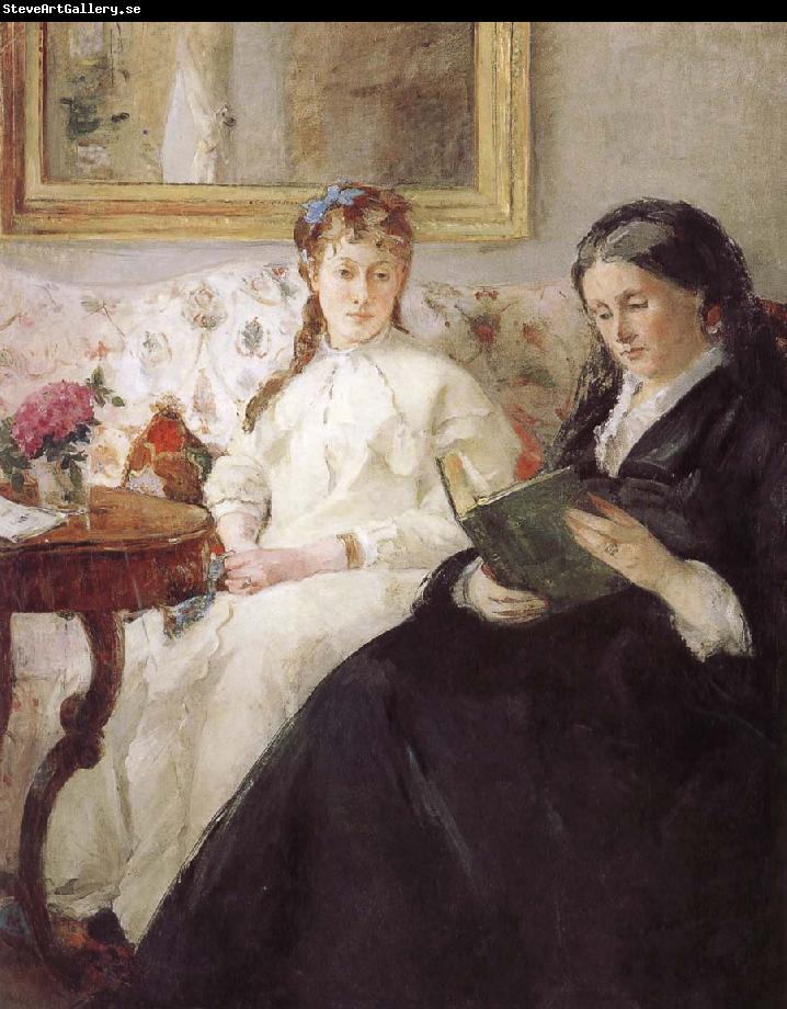 Berthe Morisot Artist-s monther and his sister